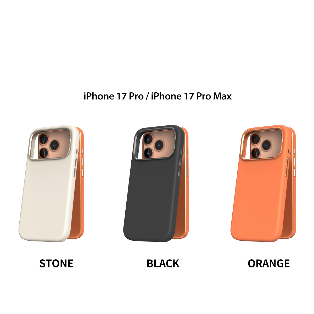 Araree iPhone 17 Pro Max Typo Skin Magsafe Case - Orange Araree iPhone 17 Pro Max Typo Skin Magsafe Case - Orange